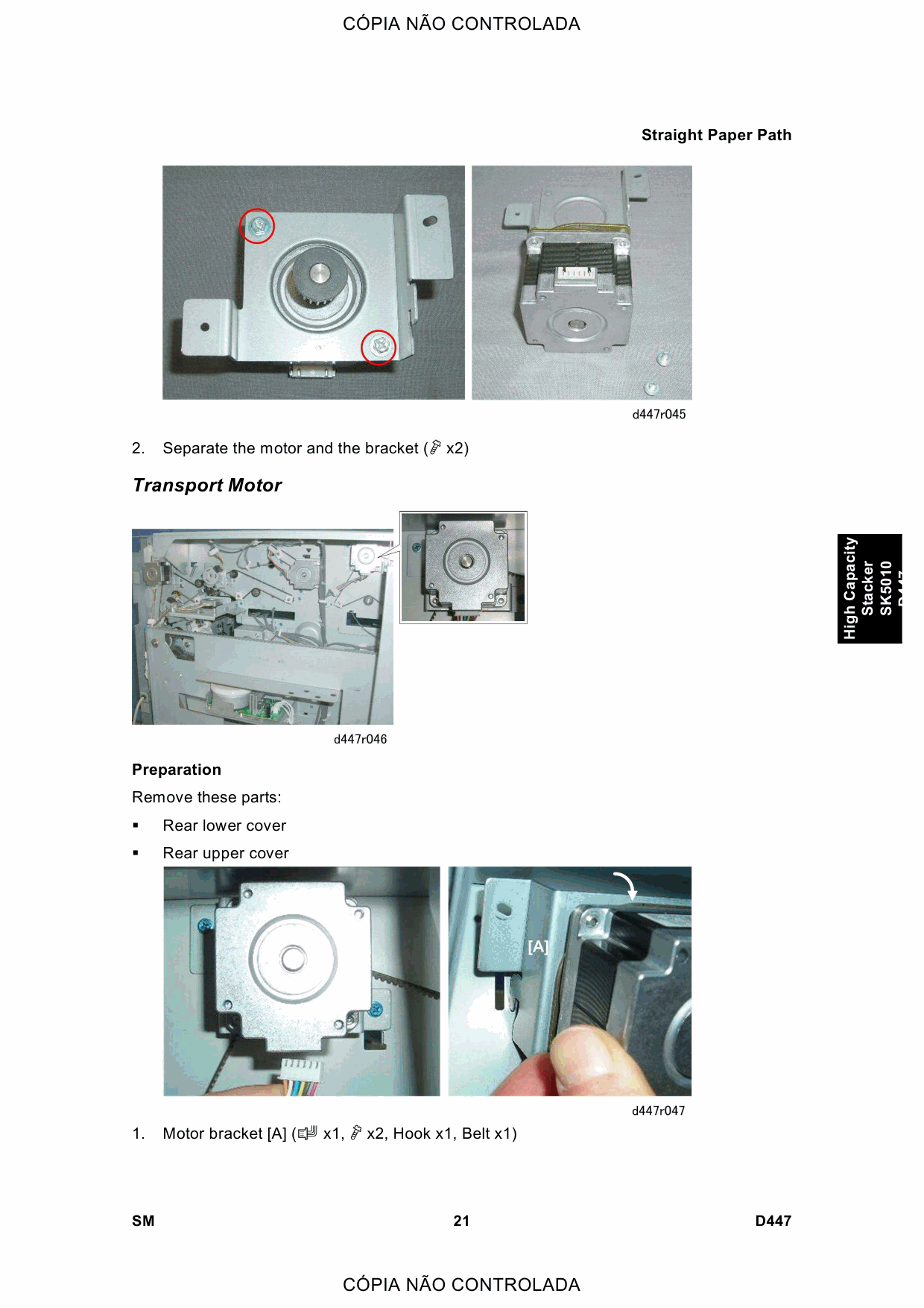 RICOH Options D447 HIGH-CAPACITY-STACKER Parts Catalog PDF download-2 RICOH Options D447 HIGH-CAPACITY-STACKER Parts Catalog PDF download-2